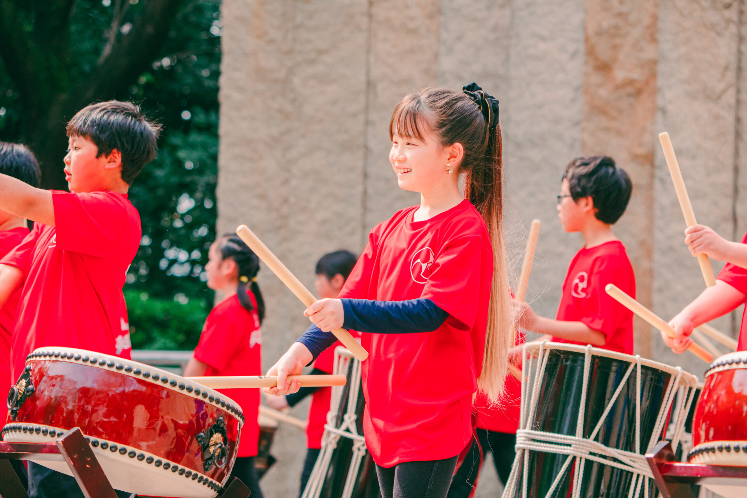 子ども向け和太鼓見学・体験